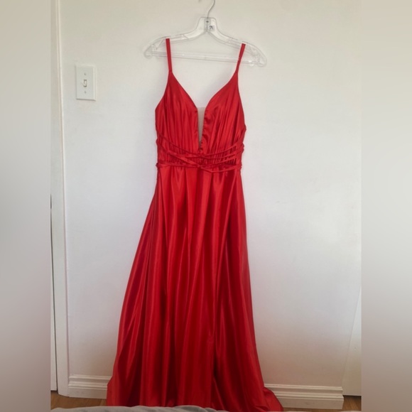 Red Prom Dress (Brand New) - Picture 2 of 5